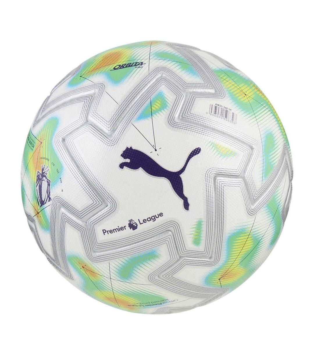 Premier League Orbita Training Football 5 White Green Puma-1
