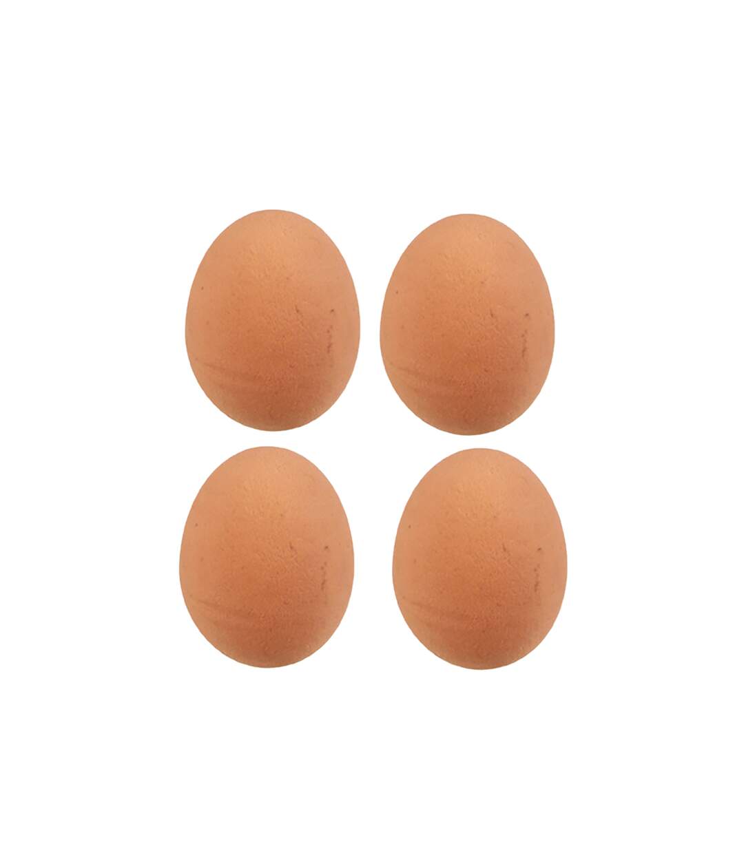 ETON Rubber Bantam Egg (Pack of 4) (May Vary) (One Size) - UTTL3966-1