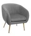 Fauteuil en velours Solaro-1