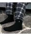 1 Pack Mens Soft Plush Lined Slipper Bed Socks-5