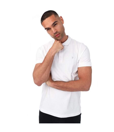 Polo cove adulte blanc Farah