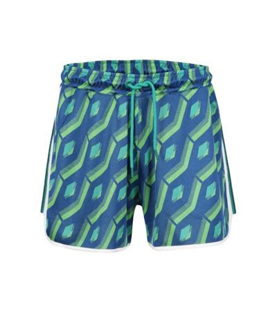 Short vert/bleu homme umbro printed quetzale - l