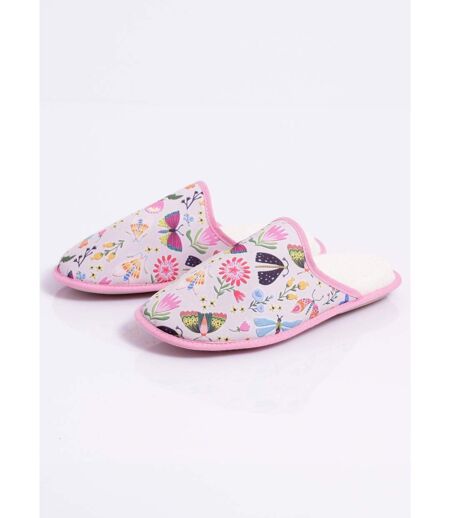 Chaussons mules souples largeur confort