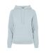 Sweat À Capuche Basic Femme Bleu Mer Build Your Brand-2