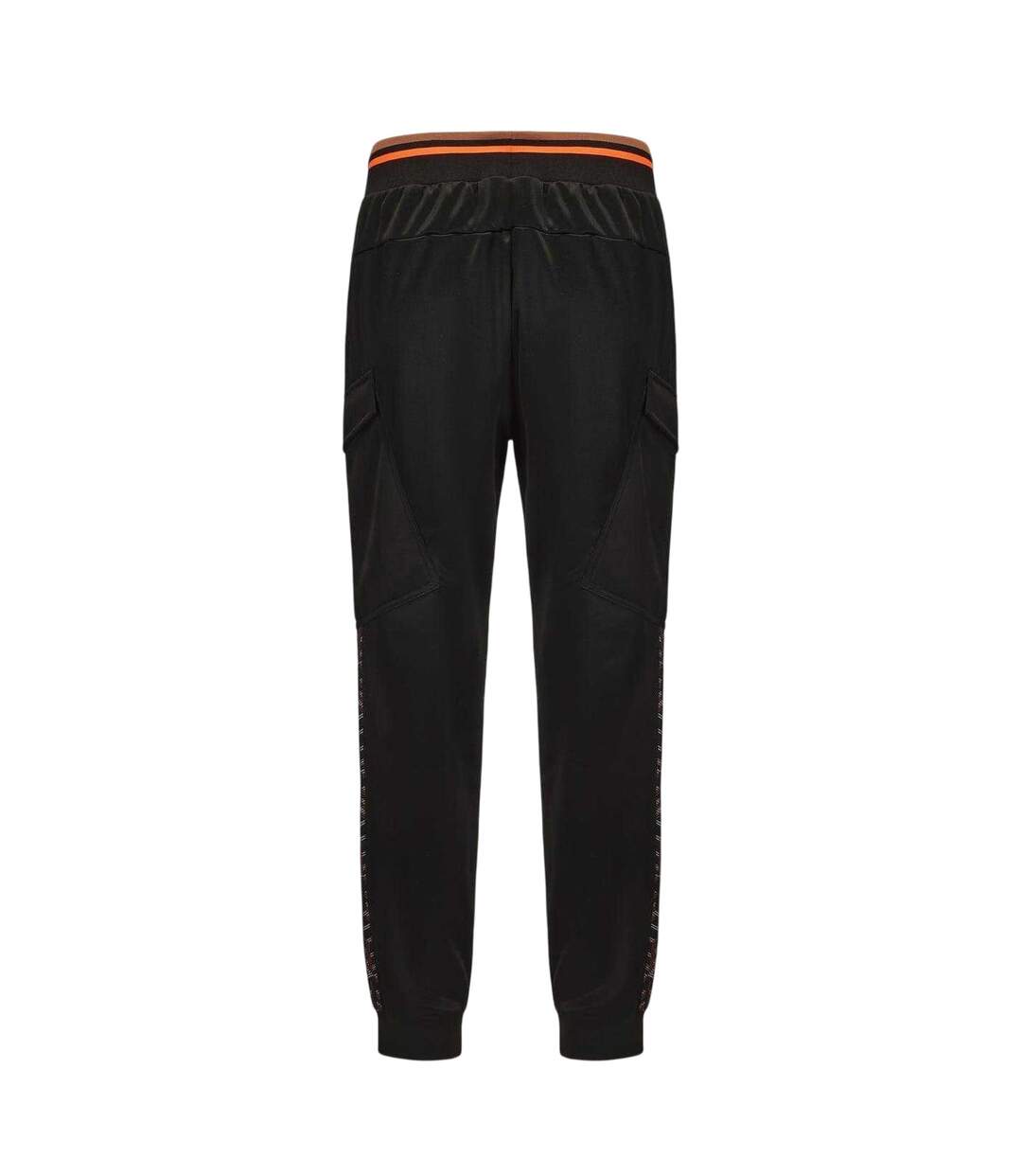 Pantalon De Jogging Motif/style Géométrique Homme Noir Everlast-2