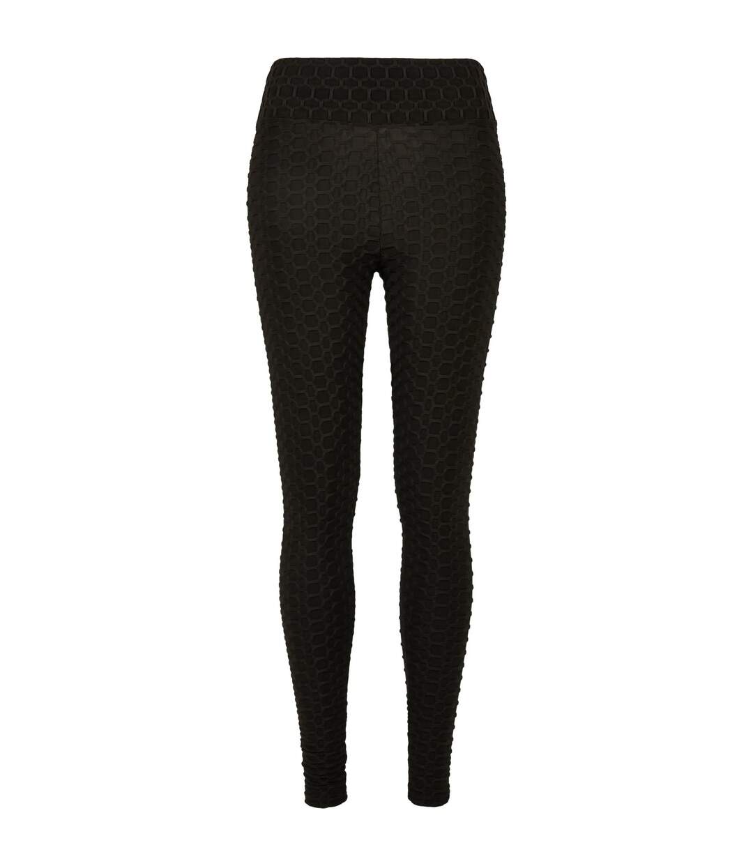 Legging Motif/style Alvéolé Femme Noir Urban Classics-1