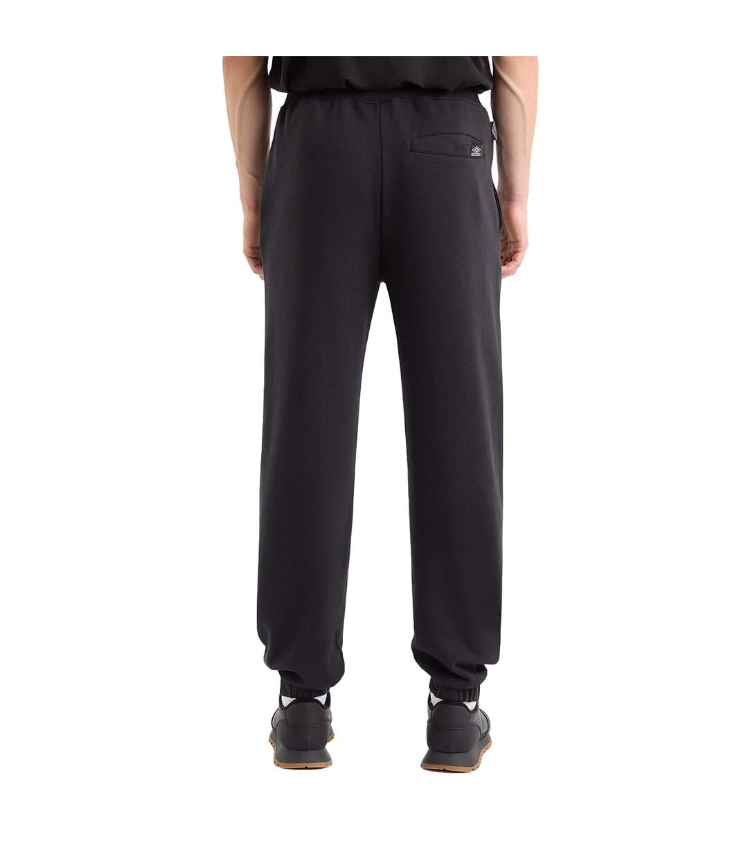 Mens crest jogging bottoms black Umbro-2