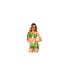 Womens/ladies Metallic Festival Crop Top Green Missy Empire-1