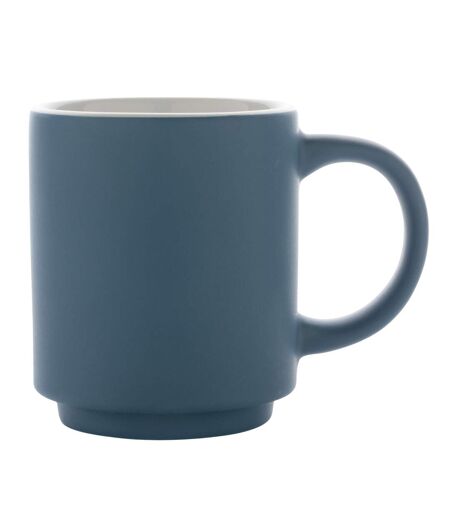 Stackable ceramic 180ml mug one size blue/white XD Collection