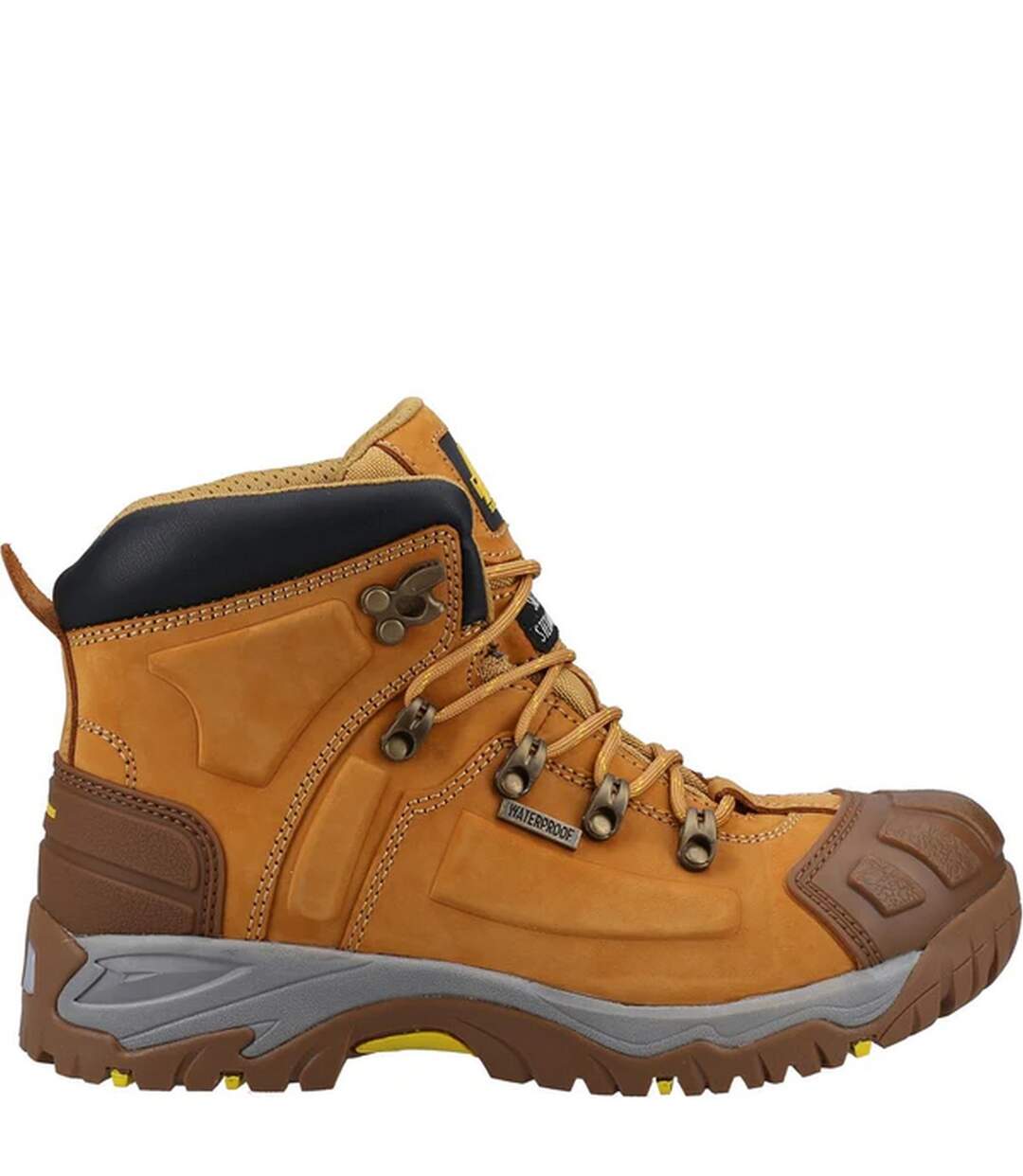 Bottines de sécurité fs33 homme jaune Amblers-3