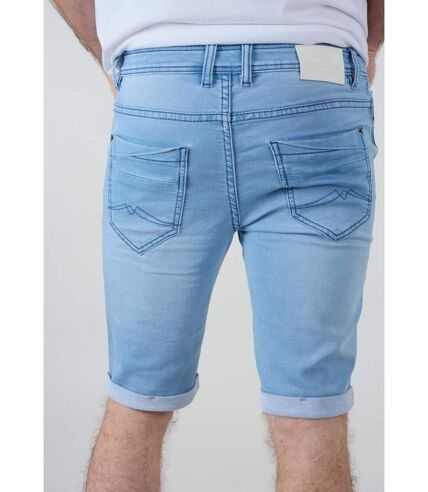 Short slim en jean délavé BART