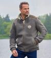 Polarowa bluza podszyta kożuszkiem sherpa Mountain Atlas For Men