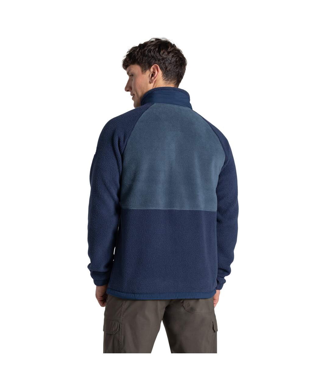 Mens Dades Colour Block Jacket Blue Navy Blue Stone Craghoppers-3
