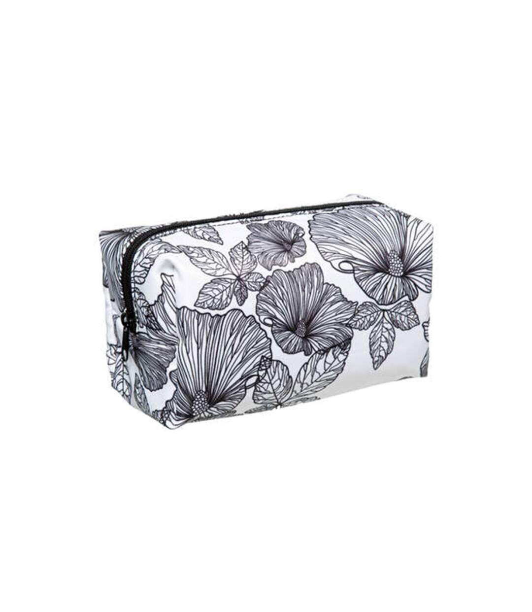 Trousse de Toilette Blackflora 27cm Noir & Blanc-3