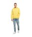 Sweat À Capuche Homme Jaune Taxi Build Your Brand-1