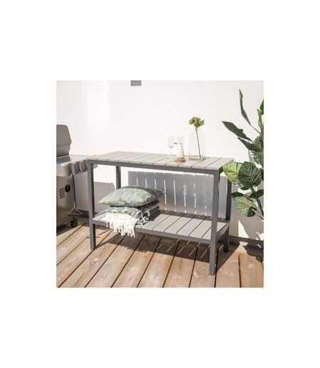 Console de Jardin Parma 125cm Gris