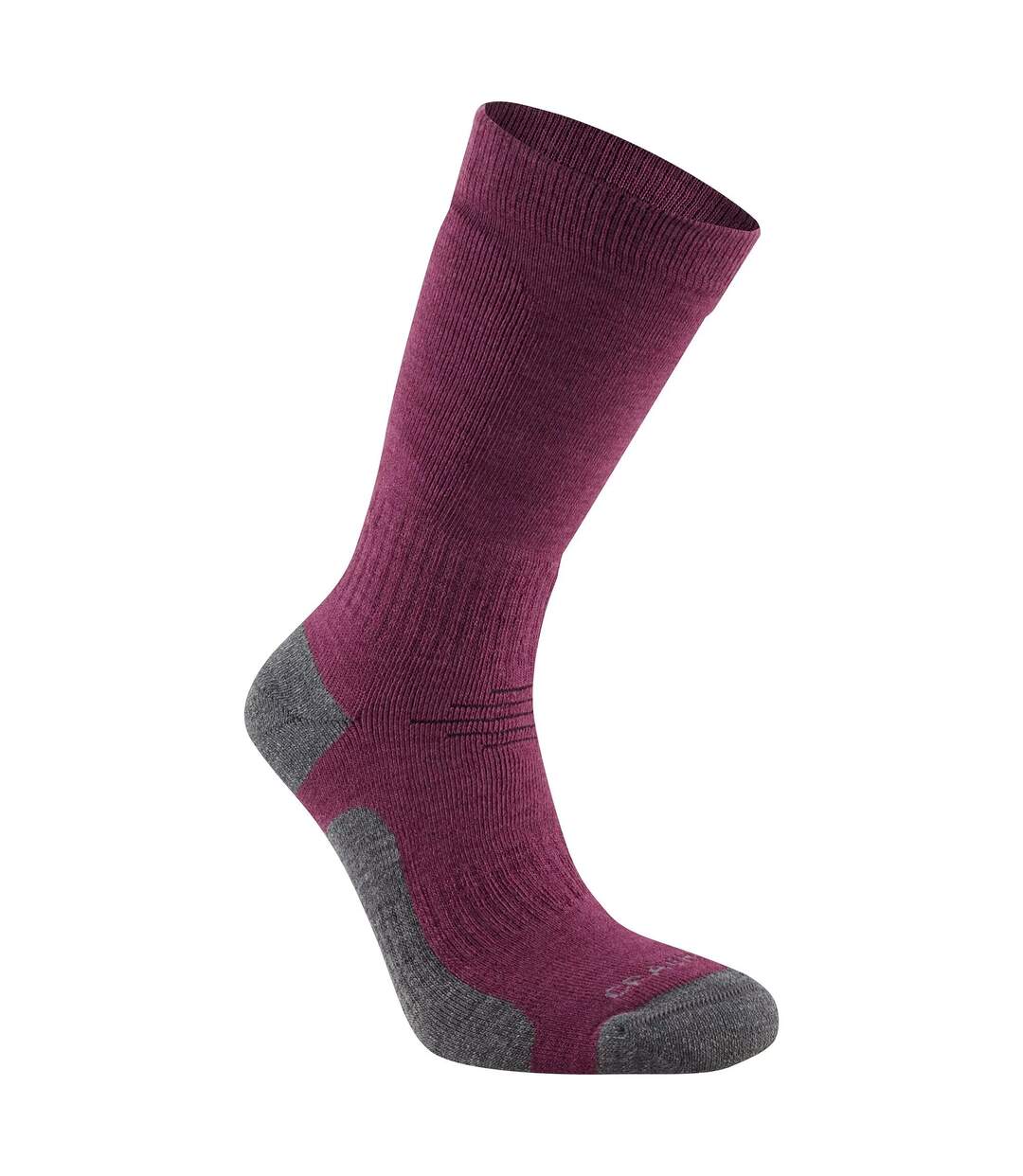 Chaussettes trek adulte pourpre Craghoppers