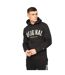 Mens Kensby Hoodie Black Crosshatch-2