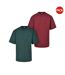 T-shirts Homme Bordeaux Vert Bouteille Urban Classics-1