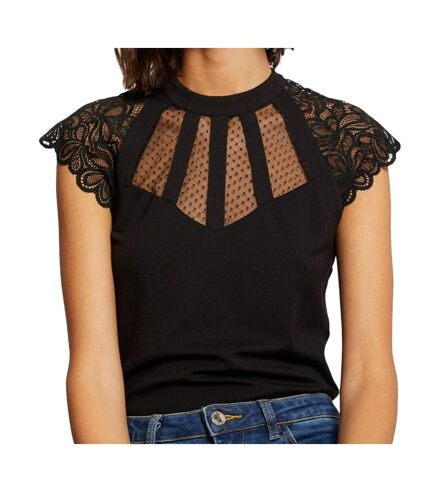 T-Shirt Noir Femme Morgan TEMINE - L