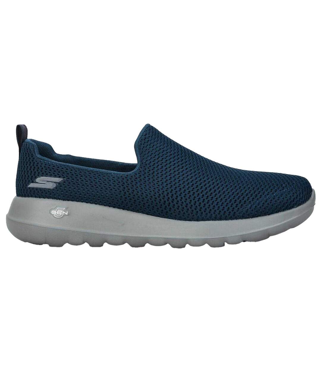 Mens Go Walk Slip-in Flat Walking Shoes Navy Skechers-1