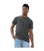 Unisex adult ringspun cotton natural t-shirt charcoal Casual Classics