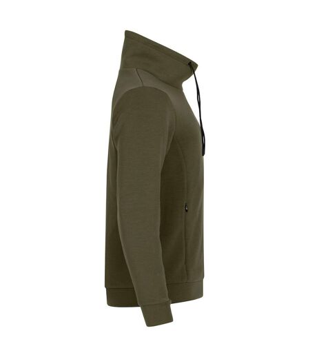 Sweat À Capuche Hobart Homme Vert Kaki Clique