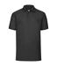 Polo homme noir Fruit of the Loom