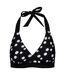 Regatta Womens/Ladies Flavia Polka Dot Bikini Top (Black/White) - UTRG8929