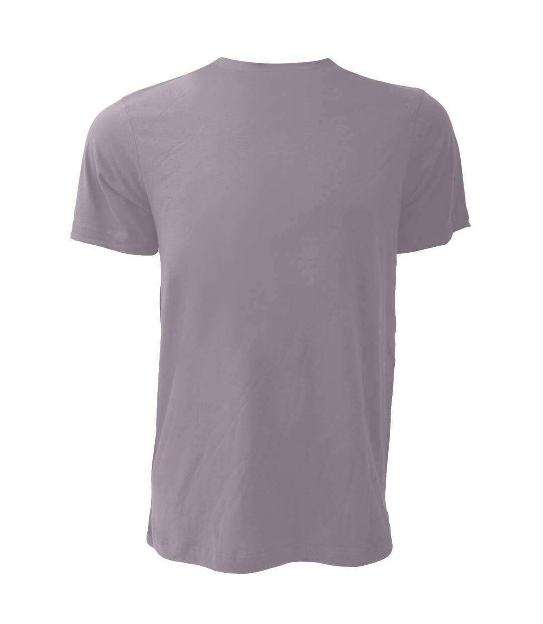 Canvas Unisex Jersey Crew Neck Short Sleeve T-Shirt (Storm Gray) - UTBC163-2