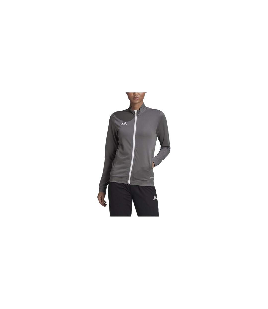 Veste De Survêtement Entrada Femme Gris Adidas-1