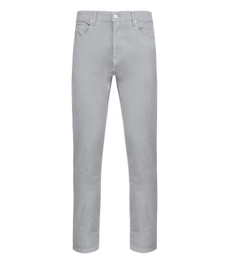 Pantalon chino 5 poches pour homme - Haut de gamme - K7003 - gris
