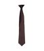 Premier - Cravate à clipser (Marron clair) (Taille unique) - UTRW4407