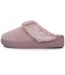 Isotoner Chaussons Mules femme velours ultra doux, talon 3,7 cm-4