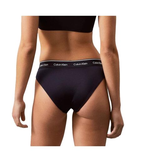 Bas de maillot de bain noir femme calvin klein jeans kw0kw02428 - l