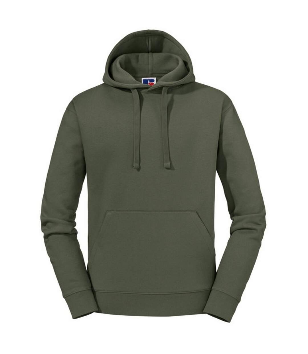 Sweat À Capuche Authentic Homme Olive Russell-1