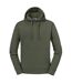 Sweat À Capuche Authentic Homme Olive Russell-1