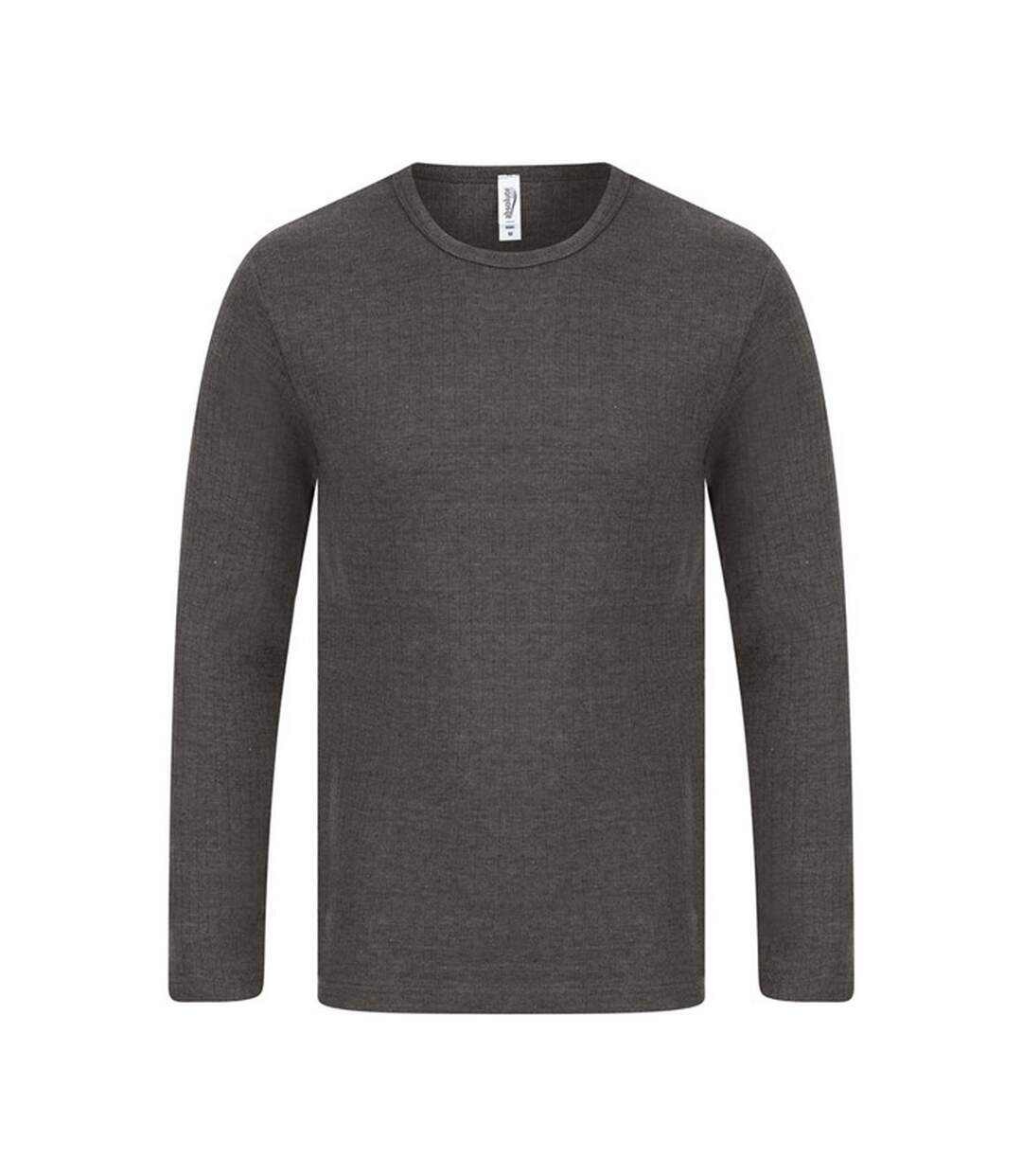 Absolute Apparel Mens Thermal Long Sleeve T-Shirt (Charcoal) - UTAB122-1