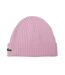 Bonnet rose femme lacoste rb0001 - taille unique-1