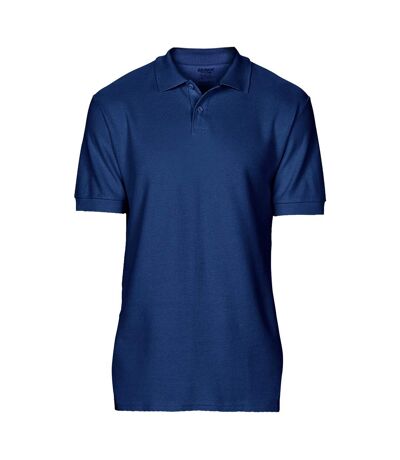 Gildan Softstyle Mens Short Sleeve Double Pique Polo Shirt (Navy)