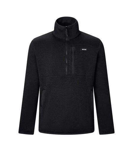 Haut Polaire À Col Montant Zippé Et Poche Sur Poitrine Barlee Homme Noir Regatta