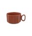 Lot de 4 Mugs sur Rack Coline 25cl Multicolore-3