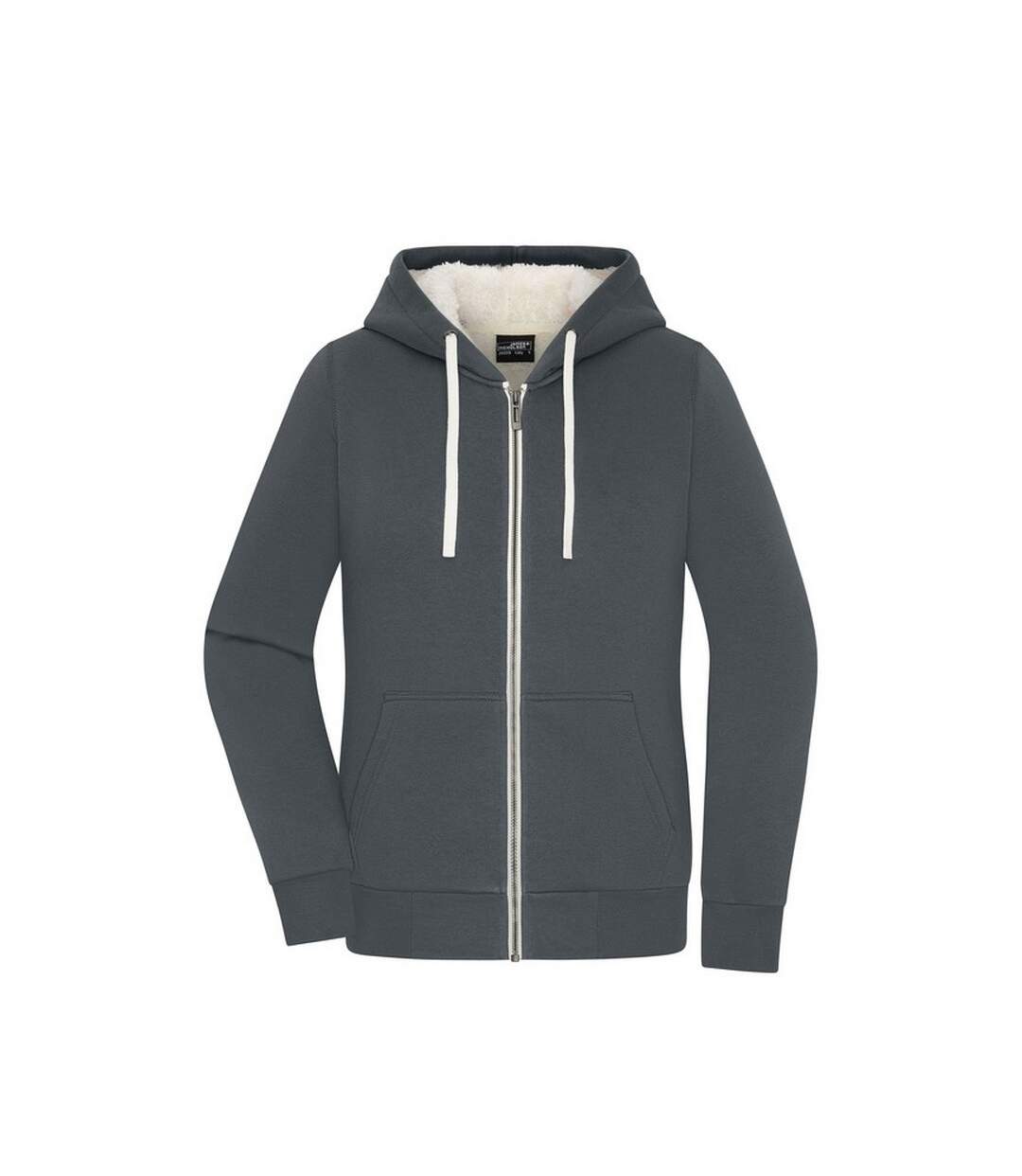 Veste Doubleface Femme Graphite Blanc Cassé James And Nicholson-1