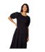 Robe mi-longue femme noir Dorothy Perkins