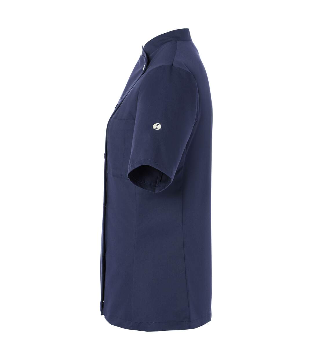 Womens/ladies Greta Chef Jacket Navy Karlowsky-3