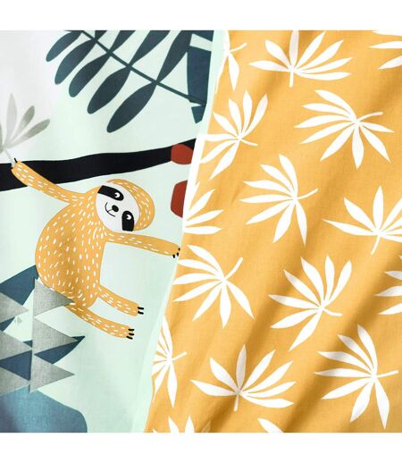 Parure de lit JUNGLE MANIA polyester microfibre  Taie 63x63 cm