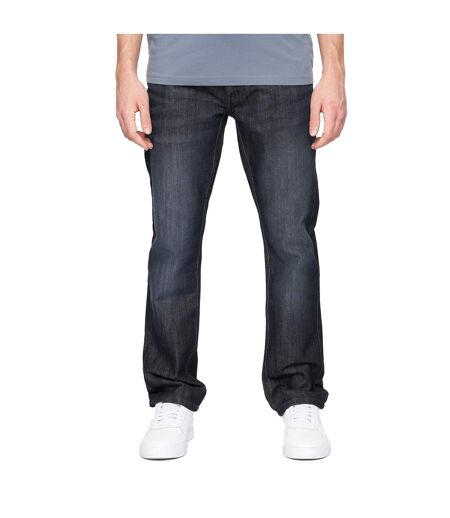 Jean New Techno Homme Bleu Foncé Délavé Crosshatch