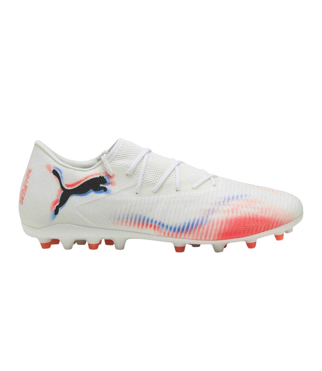 Mens Future 8 Match Low Cut Firm Ground Football Boots  White Puma-1