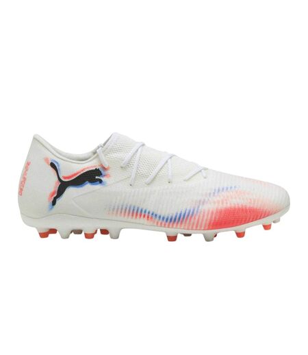 Mens Future 8 Match Low Cut Firm Ground Football Boots  White Puma