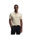 Polo Motif/style Logo Brodé Pallas Homme Beige Boss-4